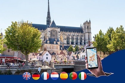 Amiens: Walking Tour with Audio Guide on App
