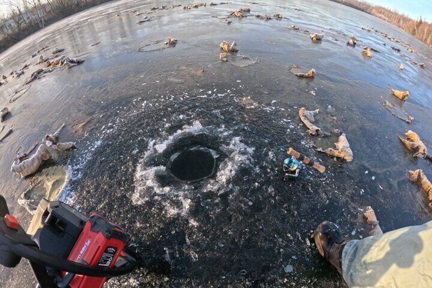 Anchorage Ice Fishing Adventure