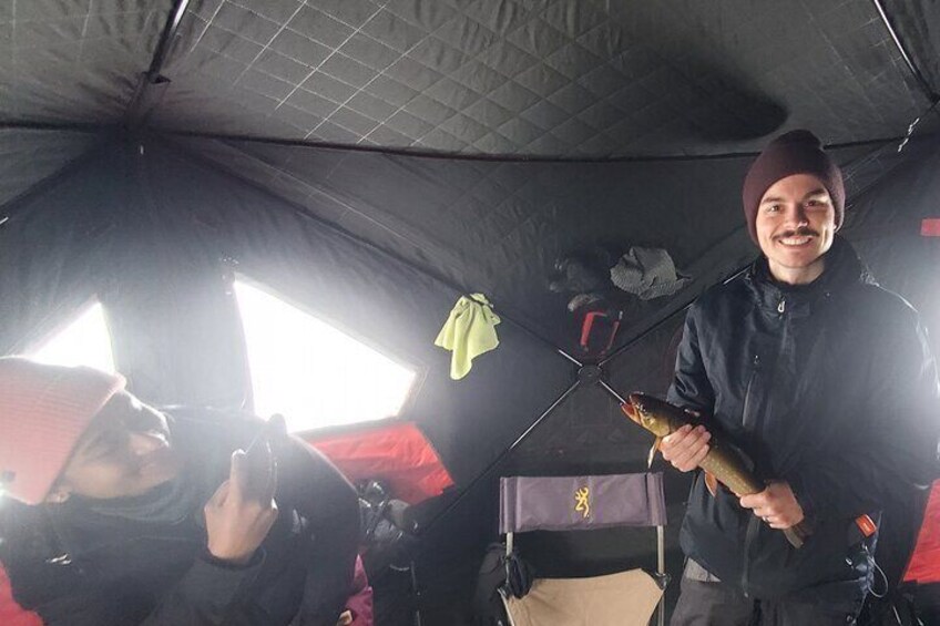 Anchorage Ice Fishing Adventure