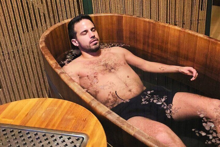 Unique Ice bath experience at Lukács BeerSpa