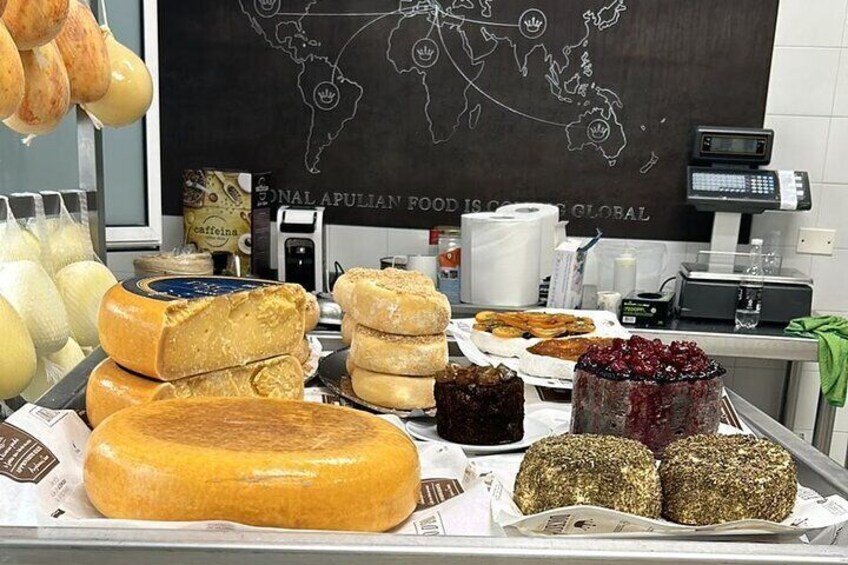 visit to Matera and gastronomic tour among Apulian delicacies