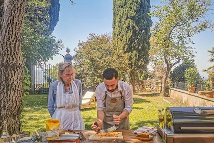 Cours de fabrication de pâtes de 4 heures sur les collines florentines