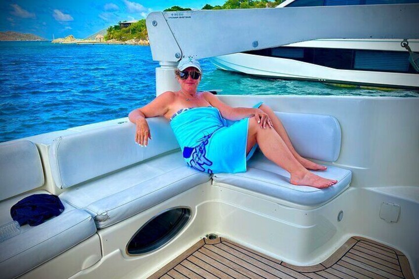 Embrace the sun, sea, and smiles on board with us - Grandeur Charters BVI.