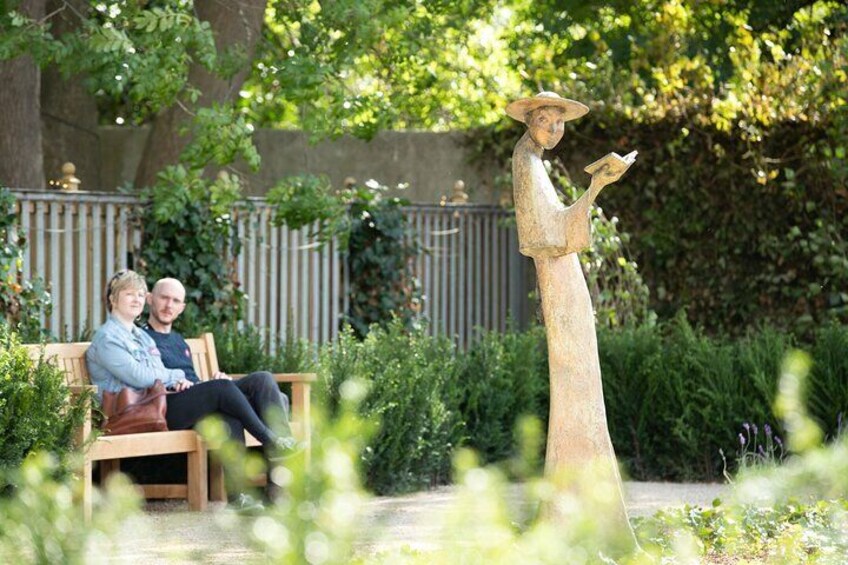 Relax in the tranquil readers garden