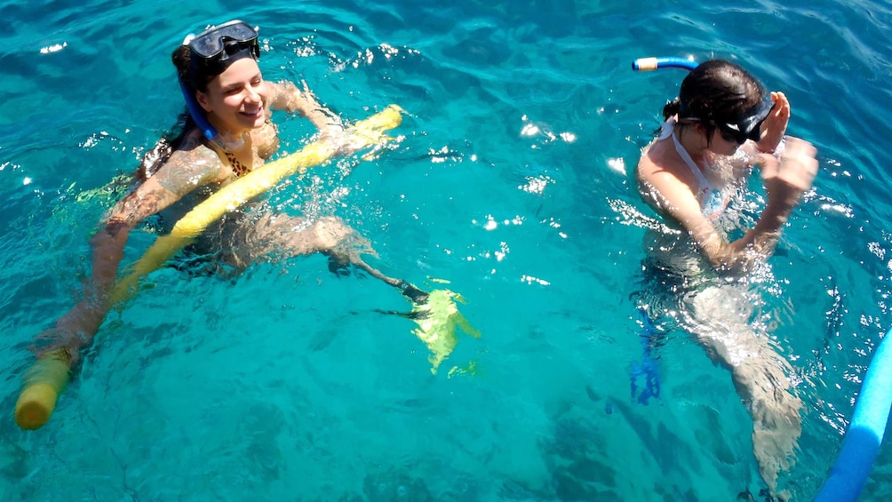 Snorkeling on the Calabaza Sailing Cruises tour in Barbados