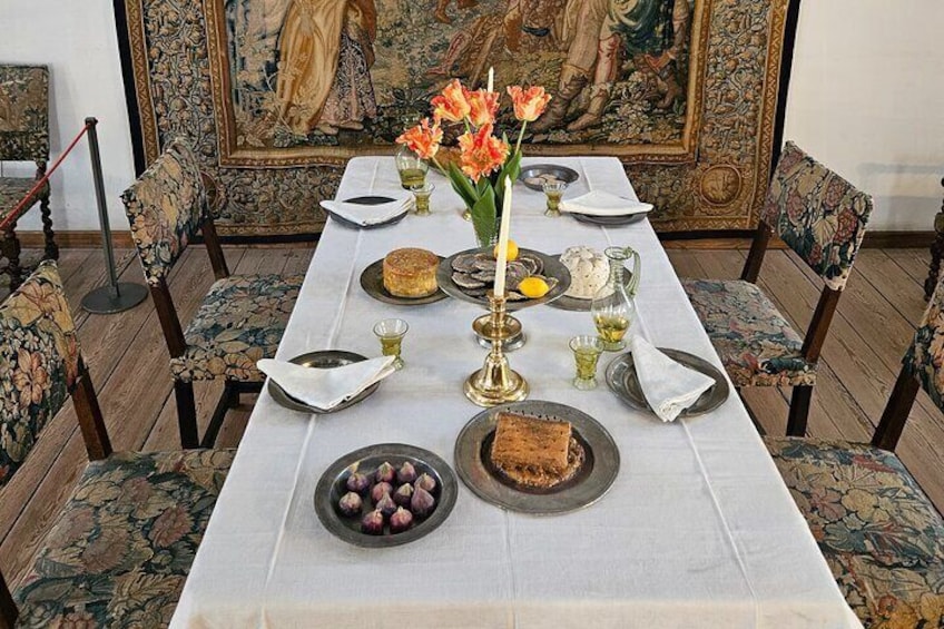 Dinner with Frederik II and Queen Sofia