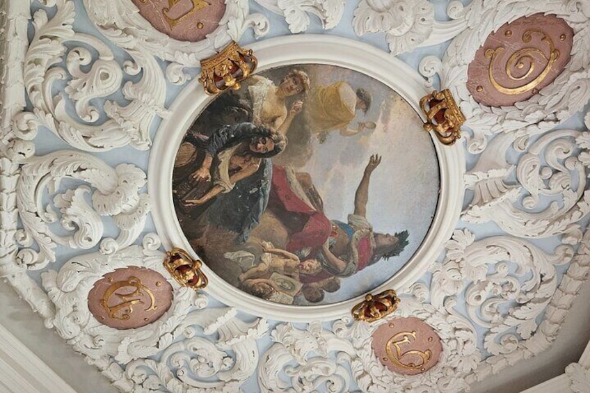Celling decoration Frederiksborg Palace
