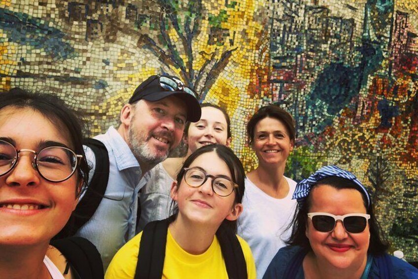 Discovering public art during a private walking tour is fun for the entire family 