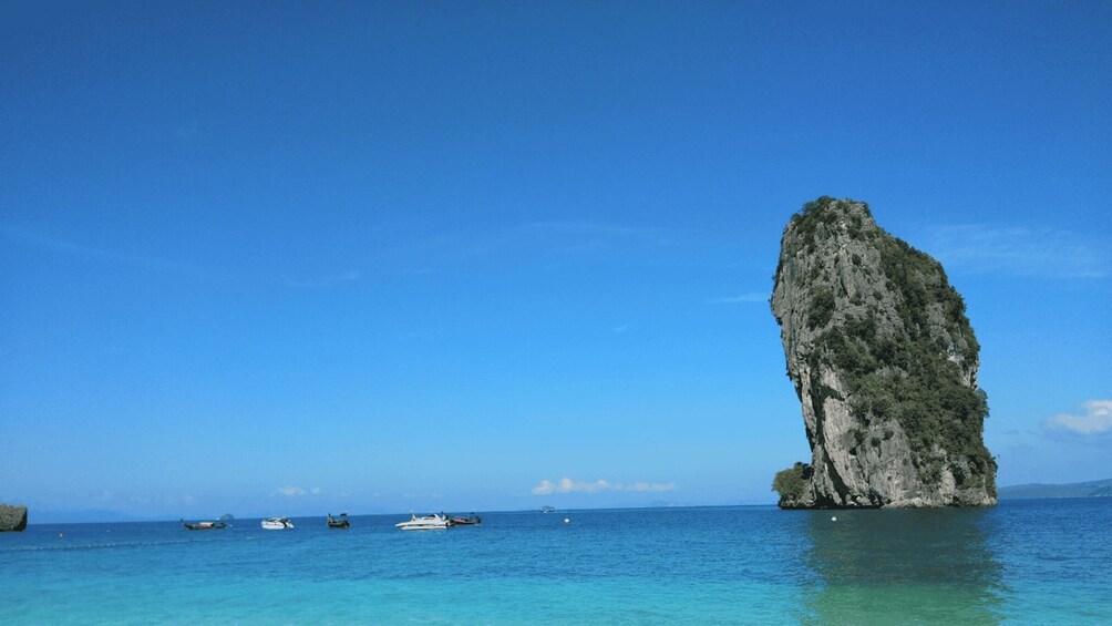 Picture 4 for Activity Krabi: 4 Islands Sunset Longtail Boat Tour with BBQ Dinner