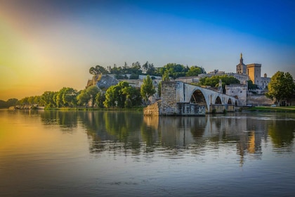 Avignon Stad van Pausen & Wijnproeverij Privé Rondleiding Hele Dag