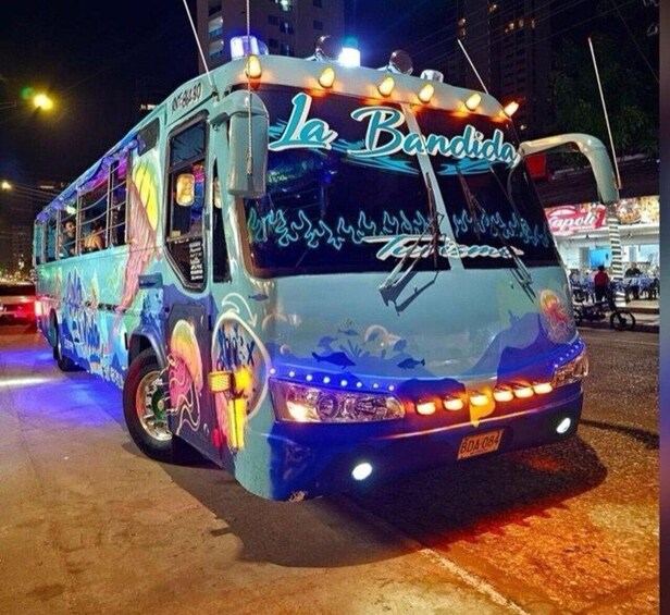 Picture 11 for Activity Cartagena: Chiva Party Bus Tour with Disco Entry