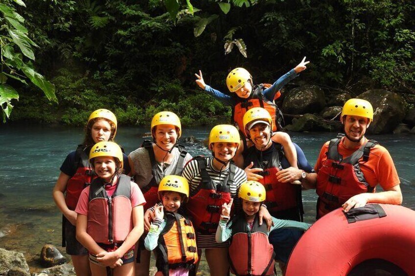 Full Day Hiking and Tubing Tour in Rio Celeste