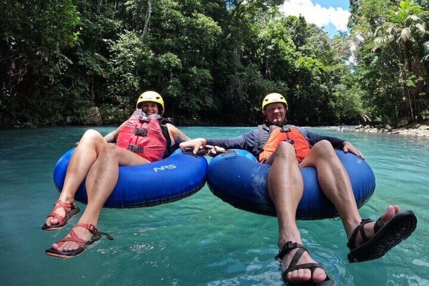 Full Day Hiking and Tubing Tour in Rio Celeste