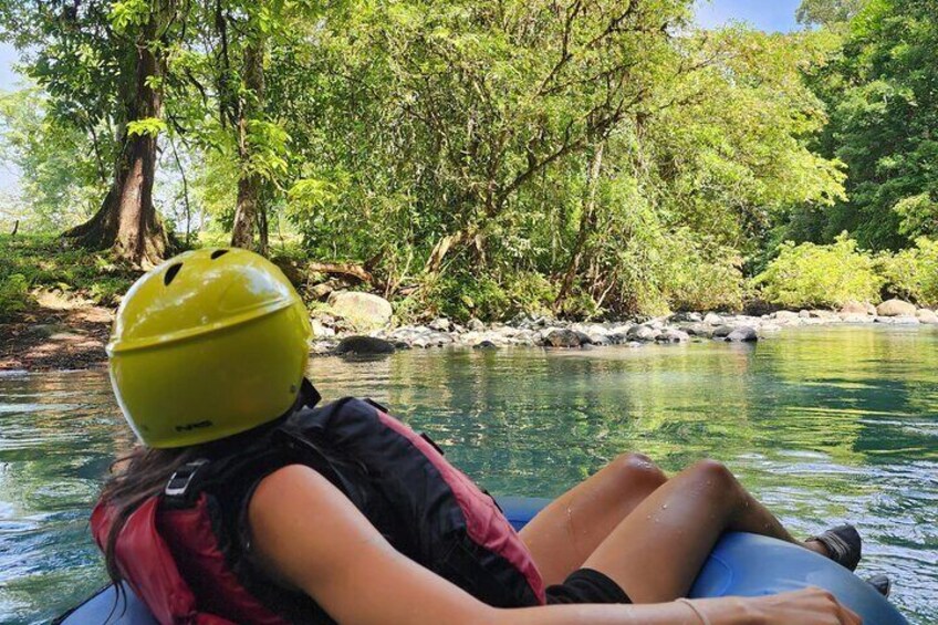 Full Day Hiking and Tubing Tour in Rio Celeste