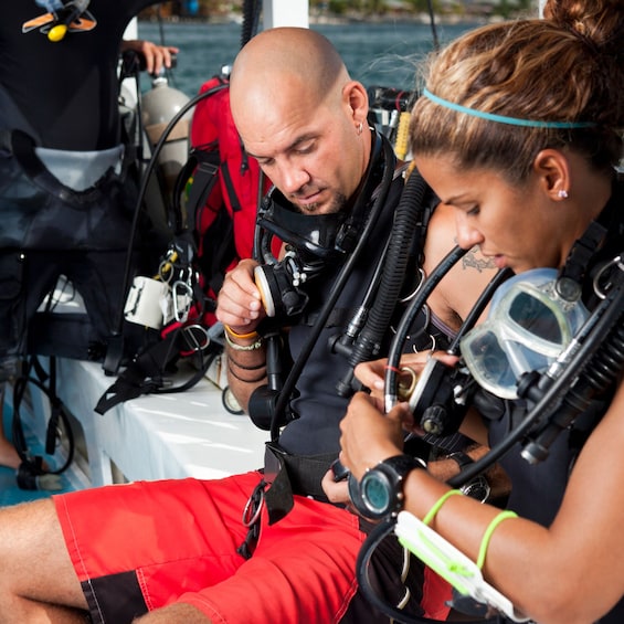 Discover Scuba at the Underwater Sculpture Park 