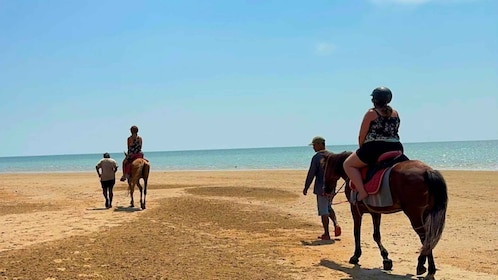 甲米：在海灘騎馬