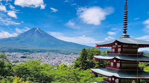 東京：富士山與河口湖風景一日遊巴士遊覽
