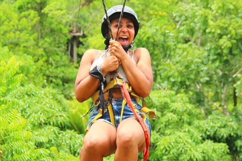 Best Adrenaline Rush in Cancun: ATV, Zip Lines, Cenote, Lunch!