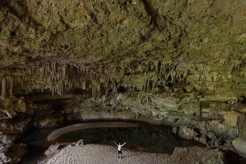 Caracol Mayan Ruins Rio On Pools and Rio Frio Cave Tour in Belize