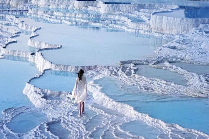 Pamukkale and Salda Lake Guided Full-day Tour From Alanya