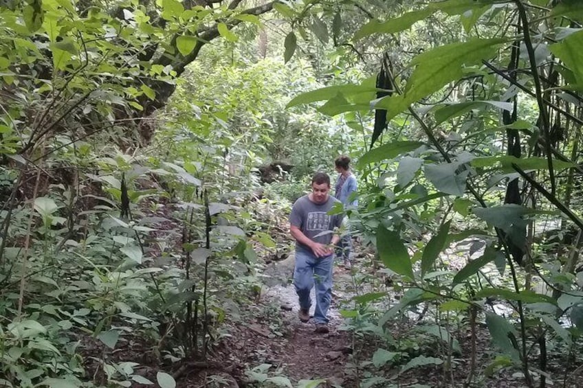 Trekking through the area of the last armed struggle of Che Guevara.