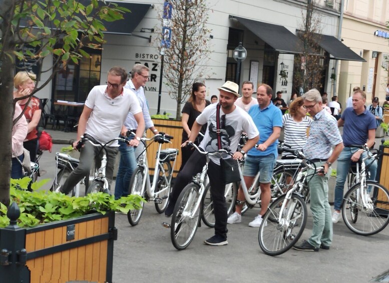 Picture 4 for Activity Krakow: Multilingual Tour On Electric Bikes