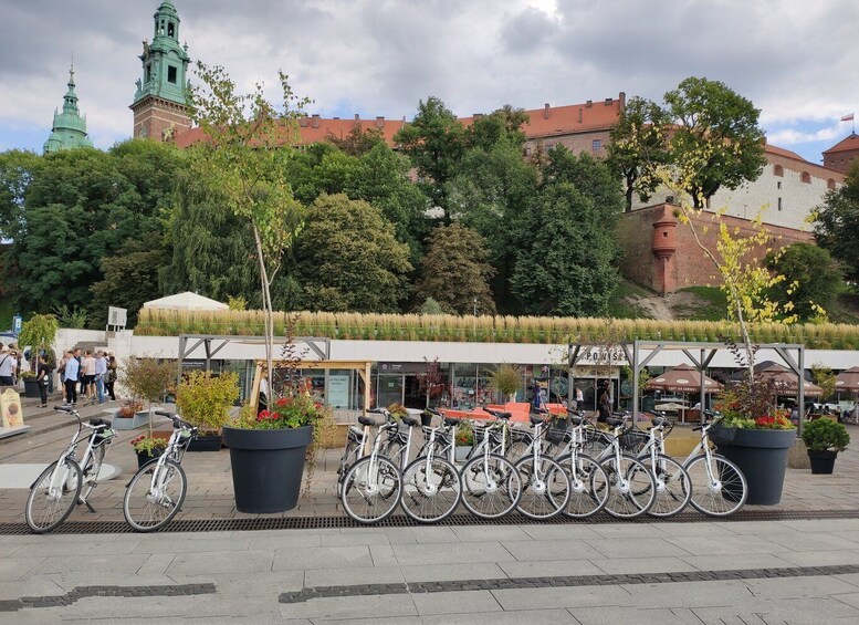 Picture 2 for Activity Krakow: Multilingual Tour On Electric Bikes