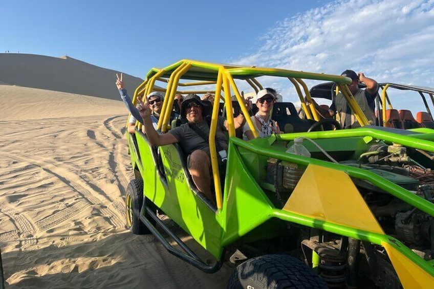 Huacachina Buggy at sunset