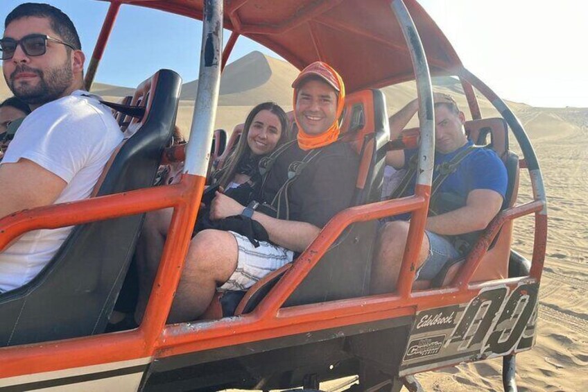 Huacachina Buggy at sunset