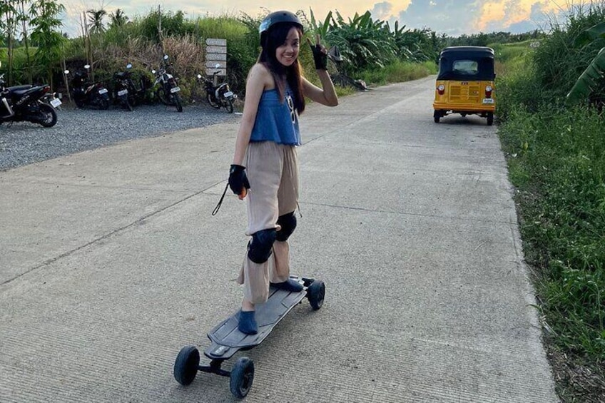 Electric Skateboard Tour : Sunset Ride & Countryside Adventure