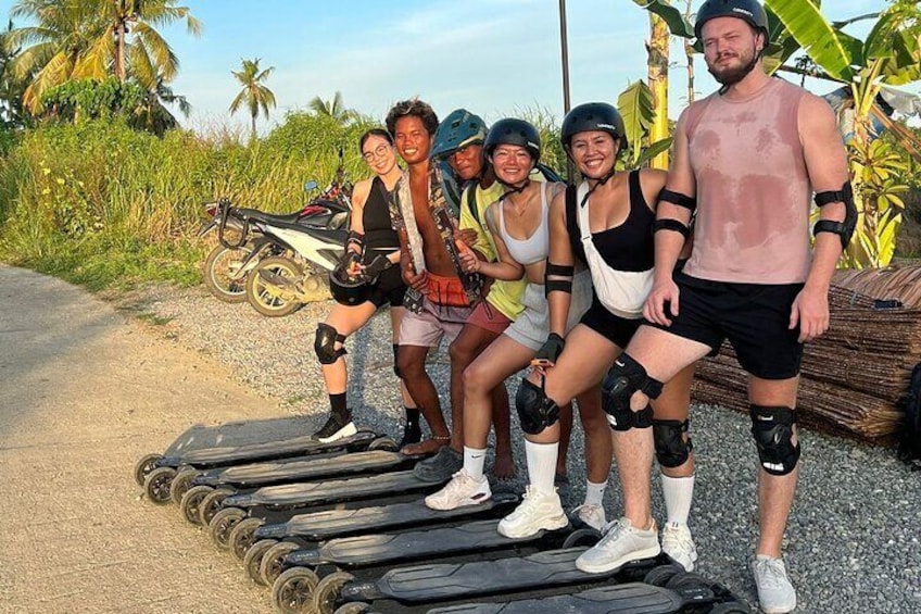 Electric Skateboard Tour : Sunset Ride & Countryside Adventure