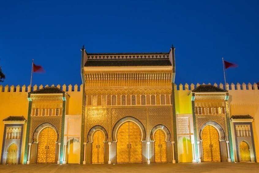 The royal palace of Fes