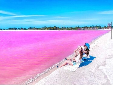 Eventyr til Las Coloradas, Rio Lagartos og Cancunito Beach fra Merida