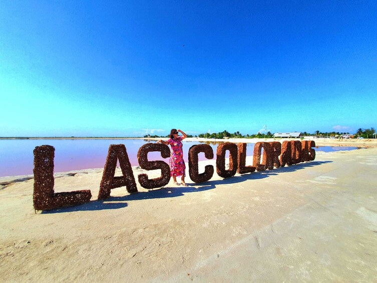 Adventure to Las Coloradas, Rio Lagartos & Cancunito Beach from Merida