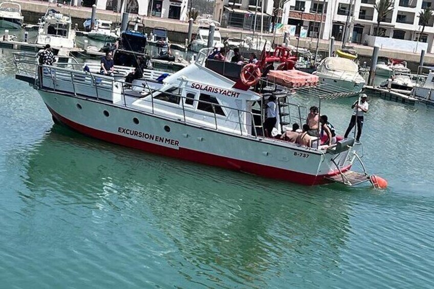 Boat Trip in Agadir Marina