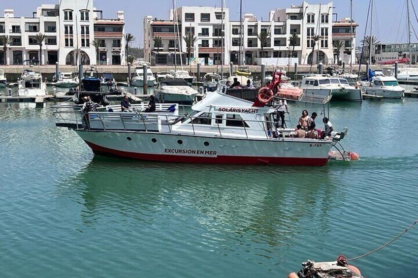 Boat Trip in Agadir Marina