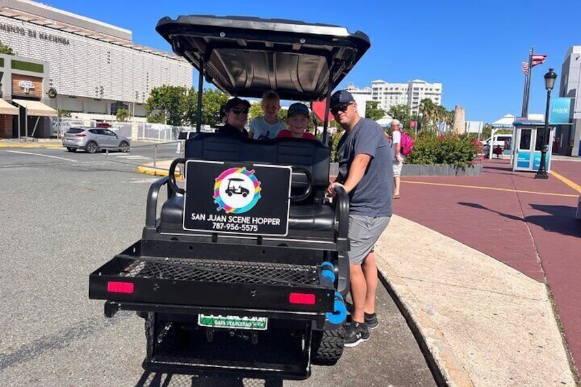 Private Exploration of Old San Juan in Golf Carts