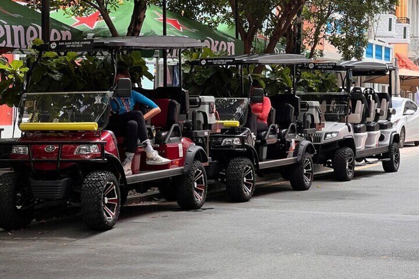 Old San Juan Golf cart Exploration ( Est. 2023 )