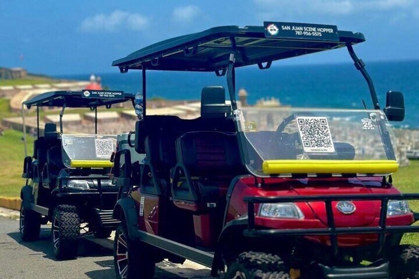 Old San Juan Golf cart Exploration ( Est. 2023 )