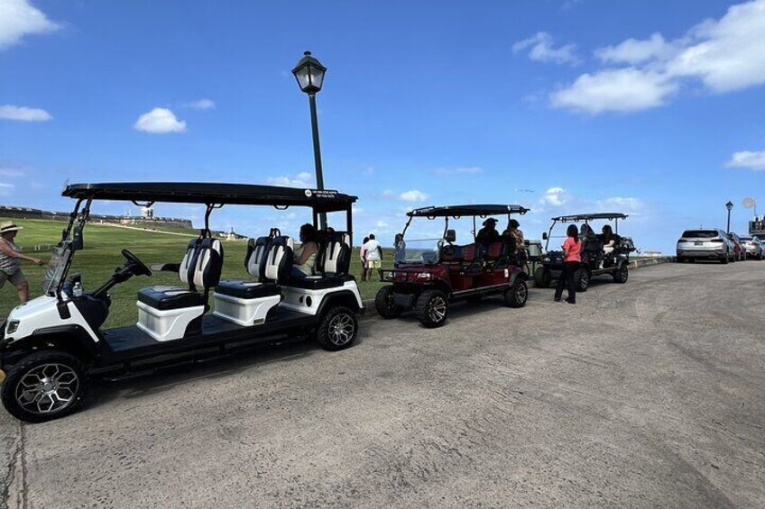 Old San Juan Golf cart Exploration ( Est. 2023 )