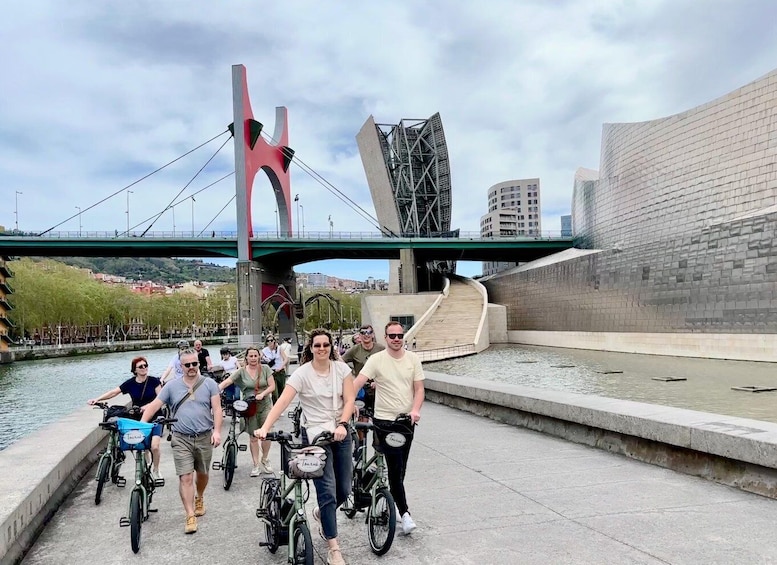 Picture 5 for Activity Bilbao: Guided Highlights Small Group E-Bike Tour