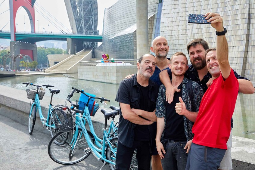 Picture 2 for Activity Bilbao: Guided Highlights Small Group E-Bike Tour