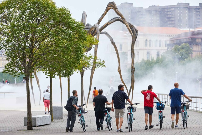 Picture 1 for Activity Bilbao: Guided Highlights Small Group E-Bike Tour