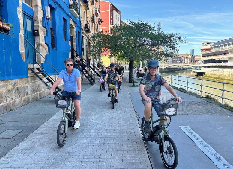 Picture 8 for Activity Bilbao: Guided Highlights Small Group E-Bike Tour