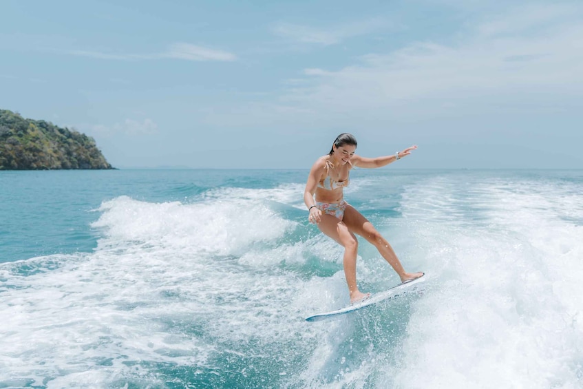 Picture 2 for Activity Phuket: Private Wakesurf Experience by Malibu Boat