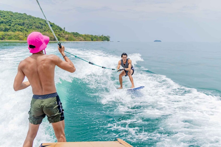 Picture 4 for Activity Phuket: Private Wakesurf Experience by Malibu Boat