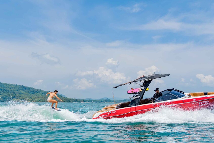 Picture 6 for Activity Phuket: Private Wakesurf Experience by Malibu Boat