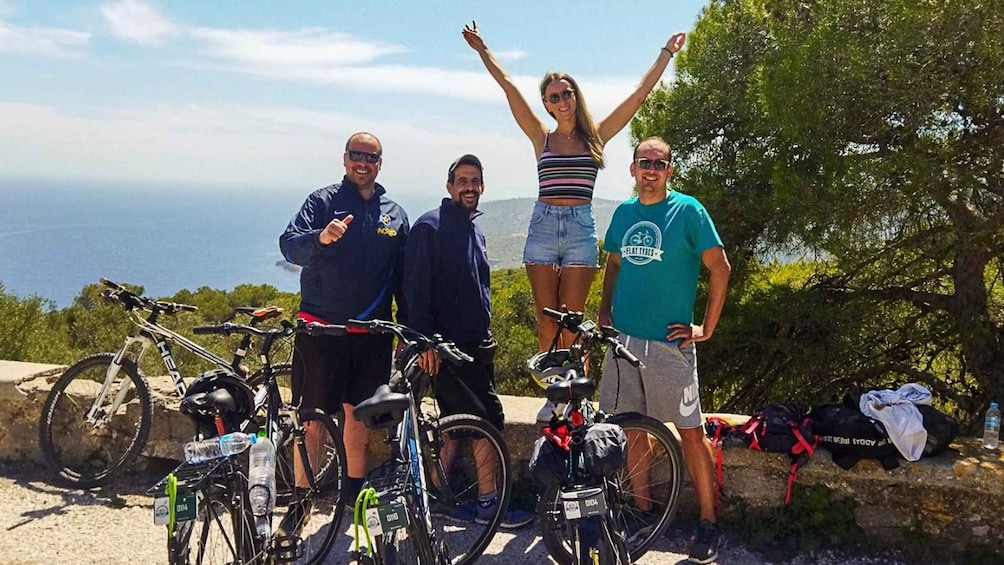 From Athens: Explore Aegina Island by Bike