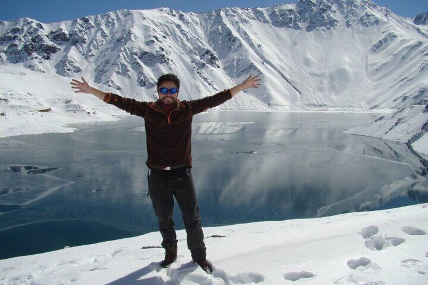 Yeso Reservoir in Winter