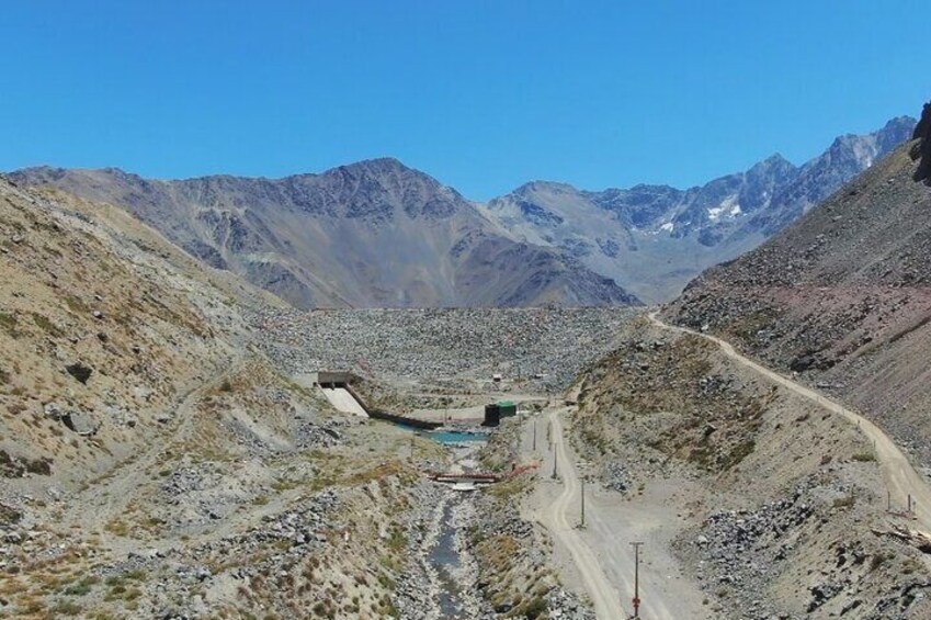 Entrance to the Yeso Reservoir